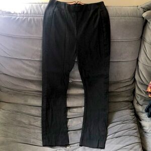 Anthropologie essential skinny black pointe pants in size 4